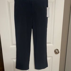 Athleta tribeca black utility crop pant size 6